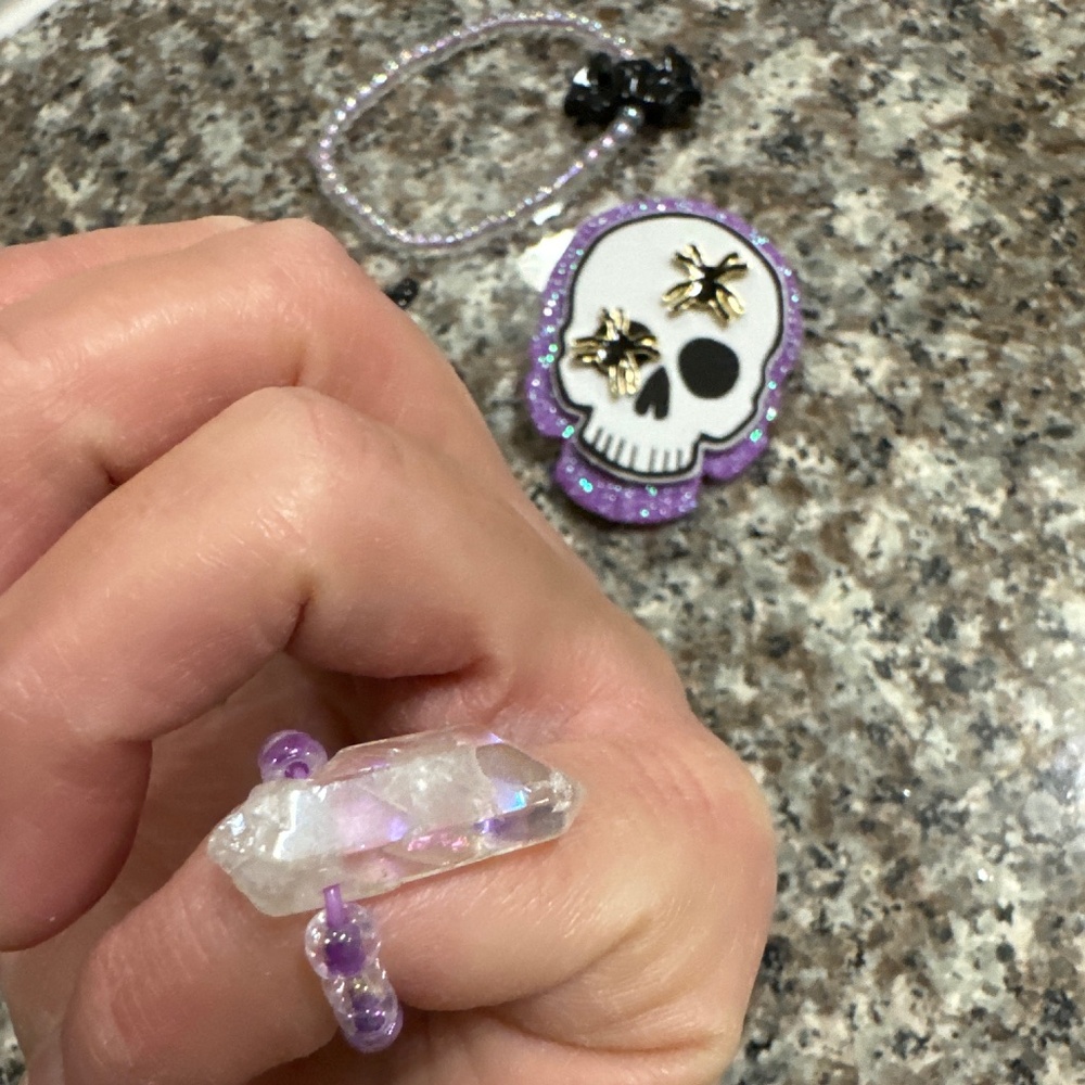 Crystal ring!